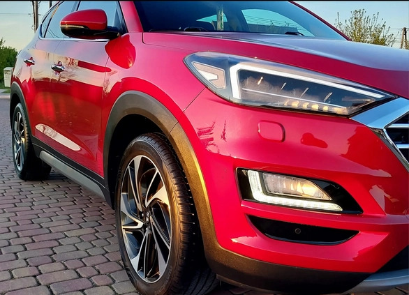 Hyundai Tucson cena 93800 przebieg: 120000, rok produkcji 2019 z Dobrzyca małe 631